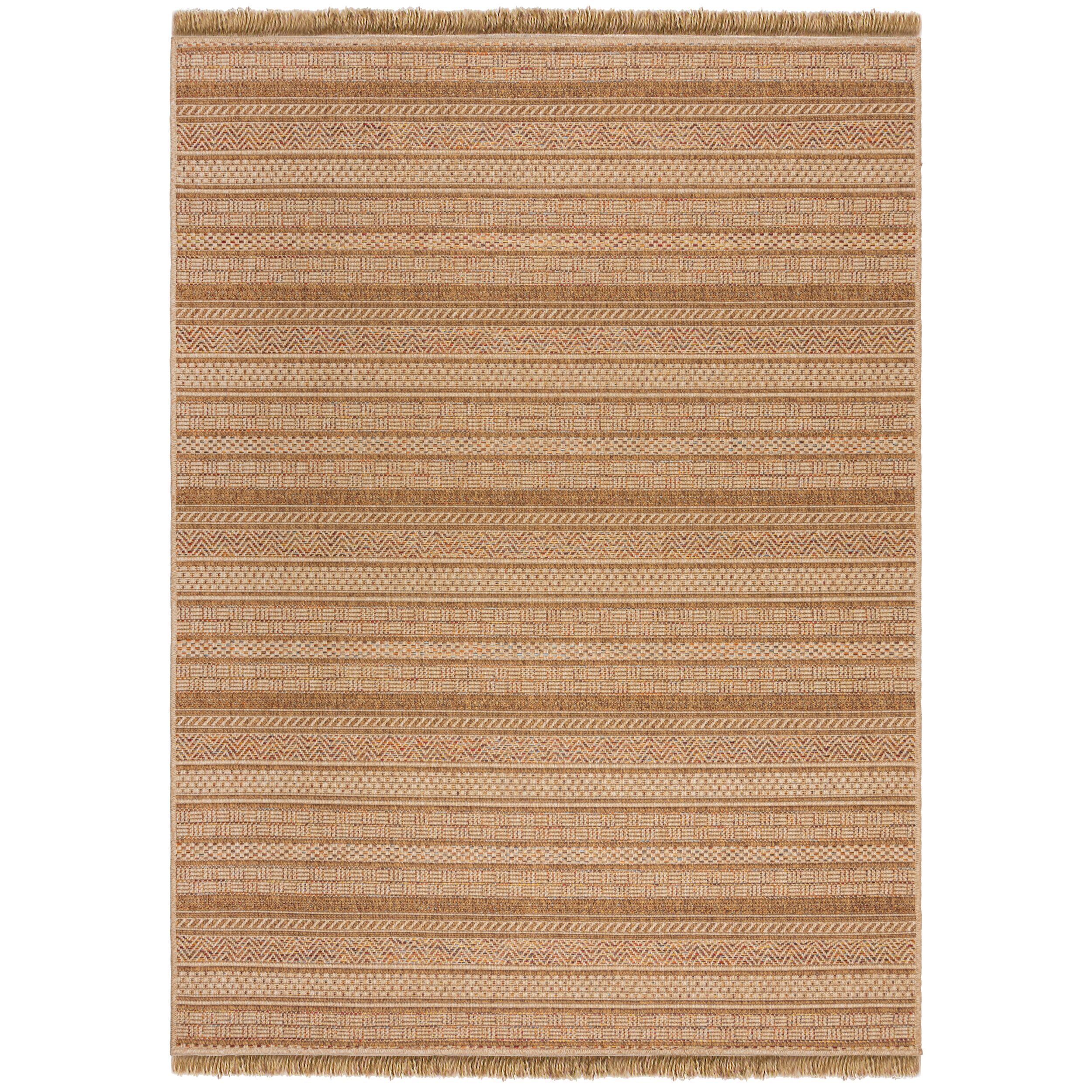 flair-rugs-farah-stripe-outdoor-teppich-in-jute-optik image 2