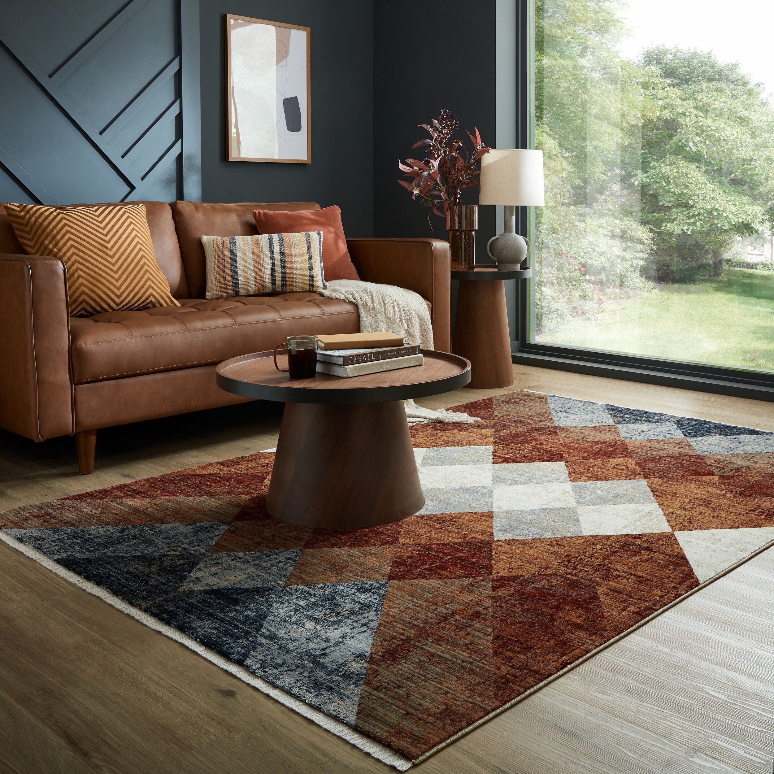 flair-rugs-bradley-geometrischer-teppich-design image 1