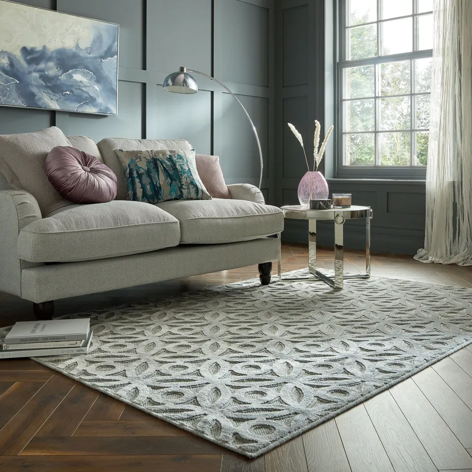 flair-rugs-clarissa-trellis-teppich-mit-gittermuster image 1