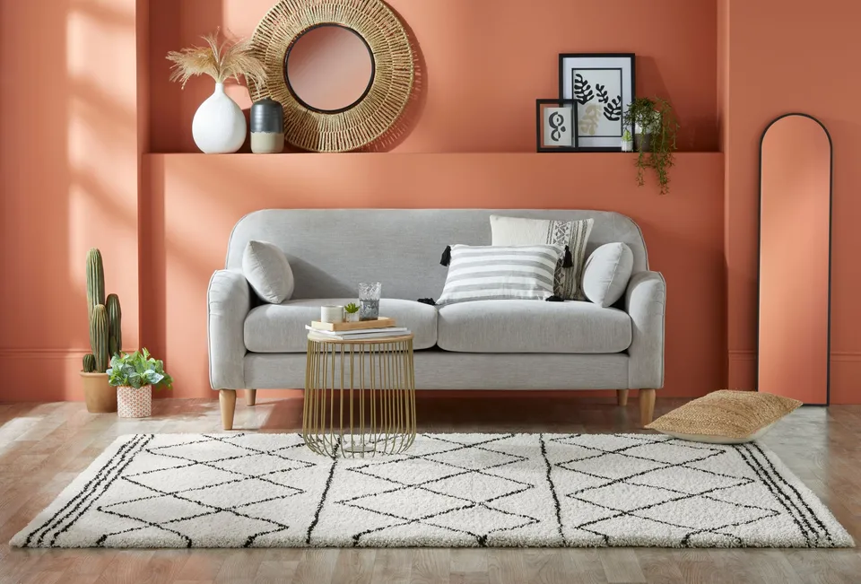 flair-rugs-kush-berber-shaggy-teppich image 1