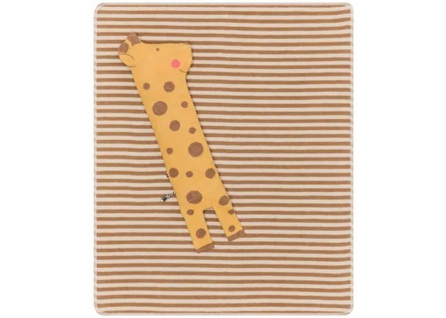 david-fussenegger-juwel-set-decke-in-der-puppe-giraffe-grs image 1