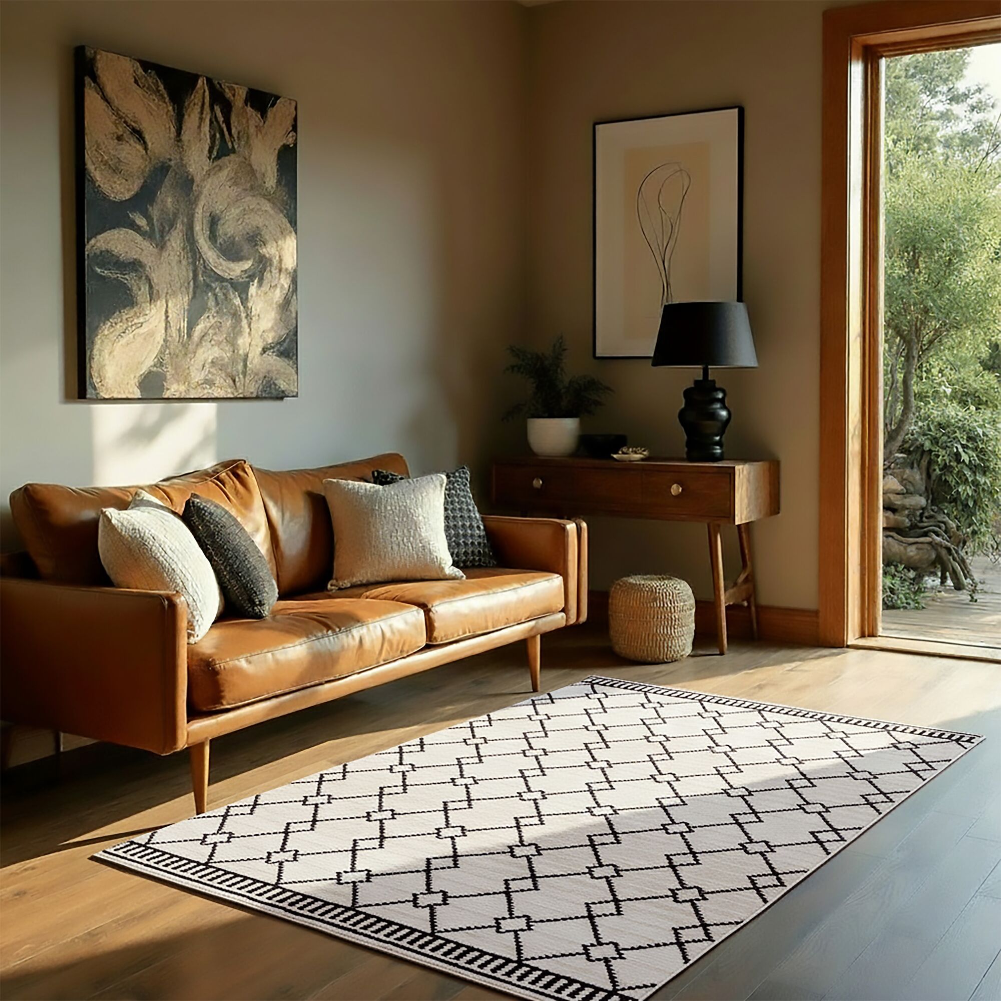 flair-rugs-allia-diamond-berber-teppich image 1