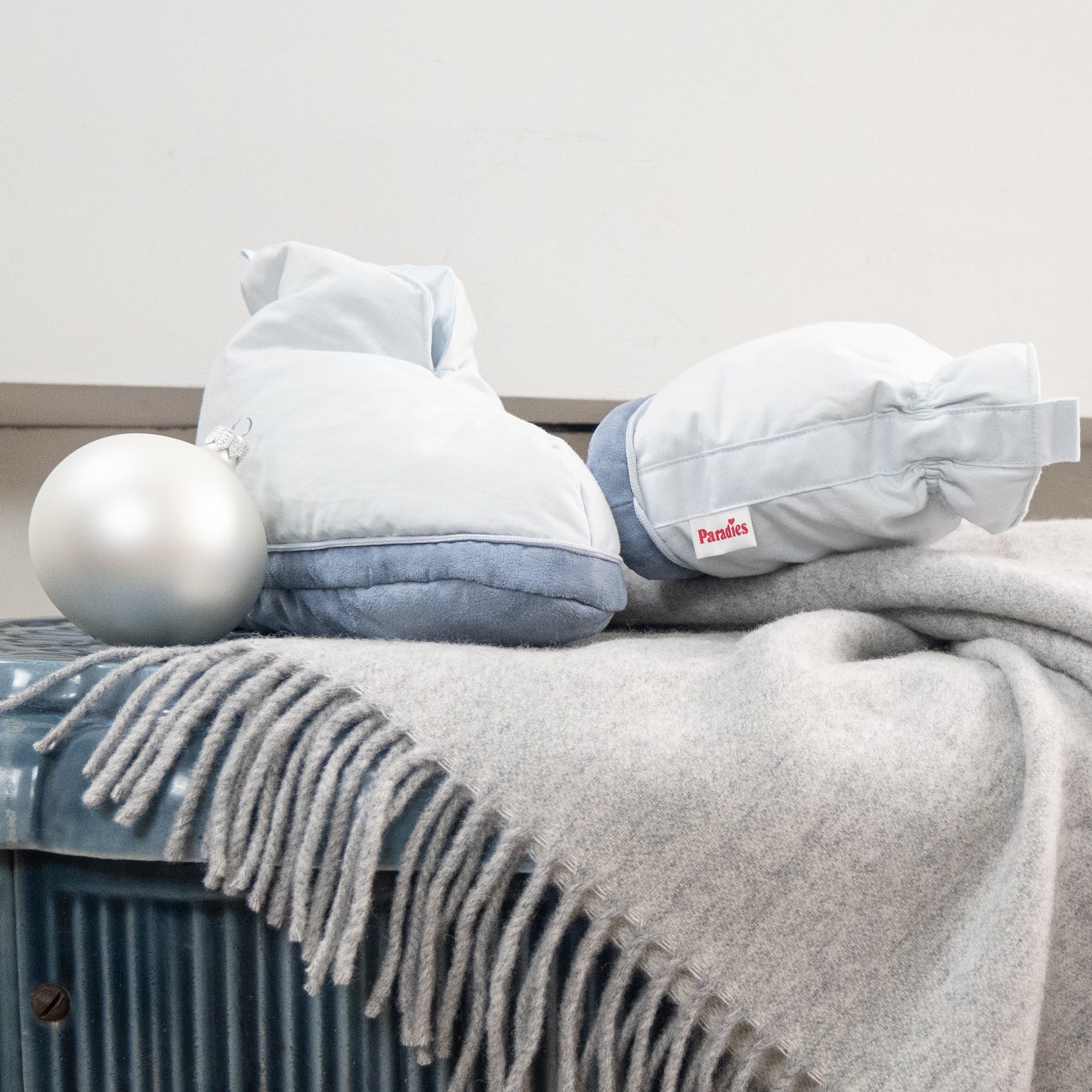 paradies-flauscheflitzer-daunen-bettschuhe-mit-rutschfester-sohle image 4
