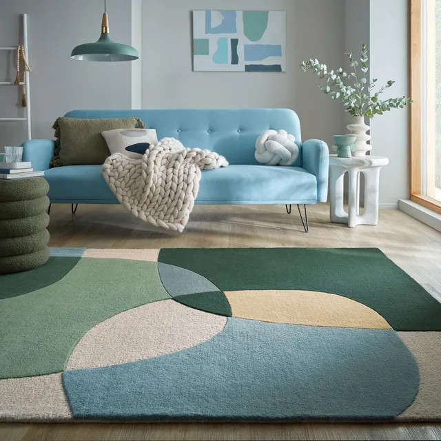 flair-rugs-glow-moderner-wollteppich image 1