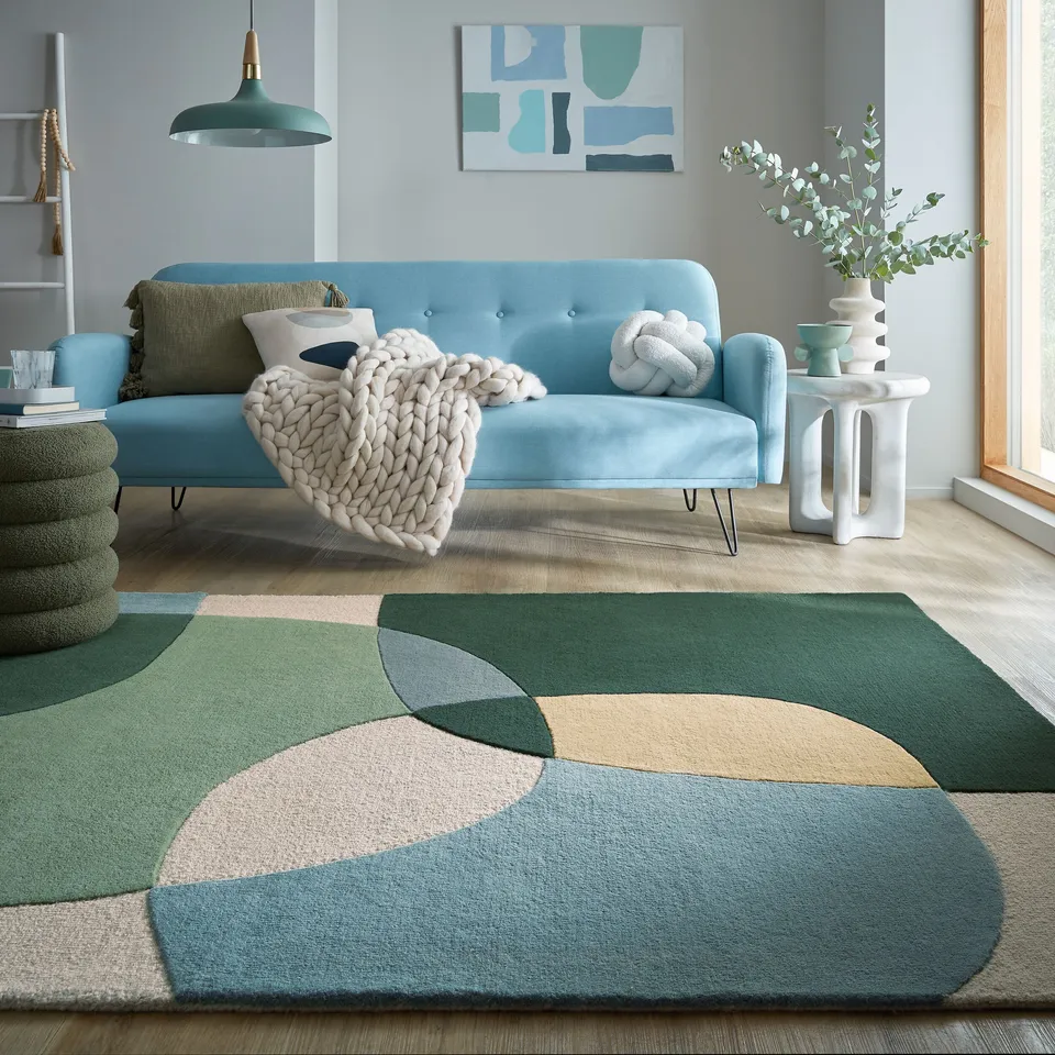 flair-rugs-glow-moderner-wollteppich image 1