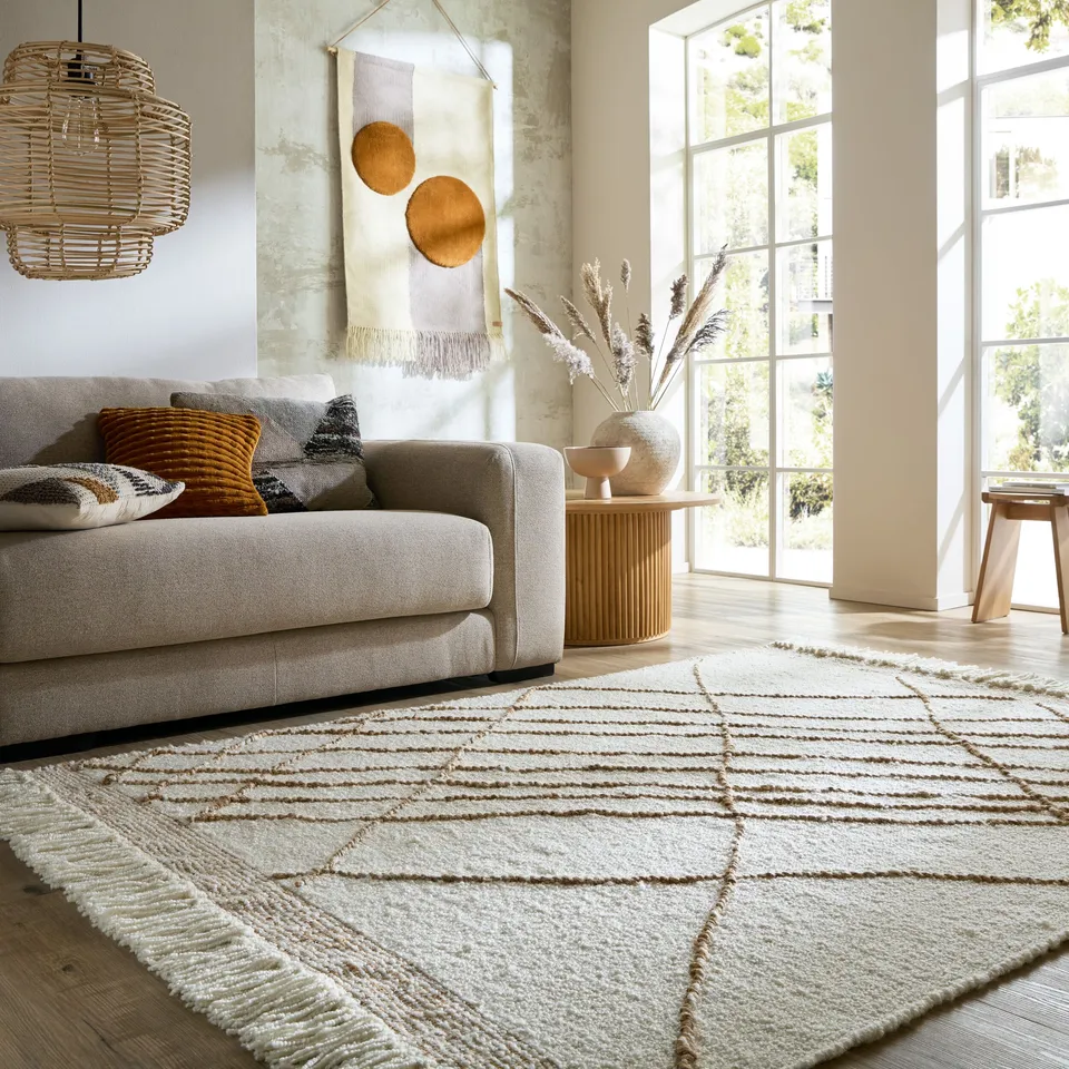 flair-rugs-astera-linear-teppich-aus-baumwollmix image 1