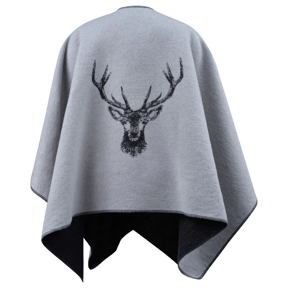 david-fussenegger-silvretta-poncho-hirsch-one-size image 2