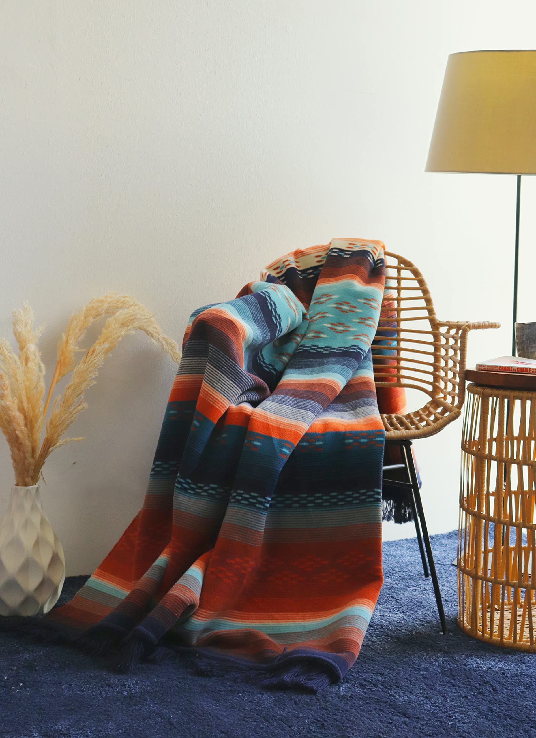 biederlack-kuscheldecke-peru-bunte-fransen-decke-150x200-cm image 8