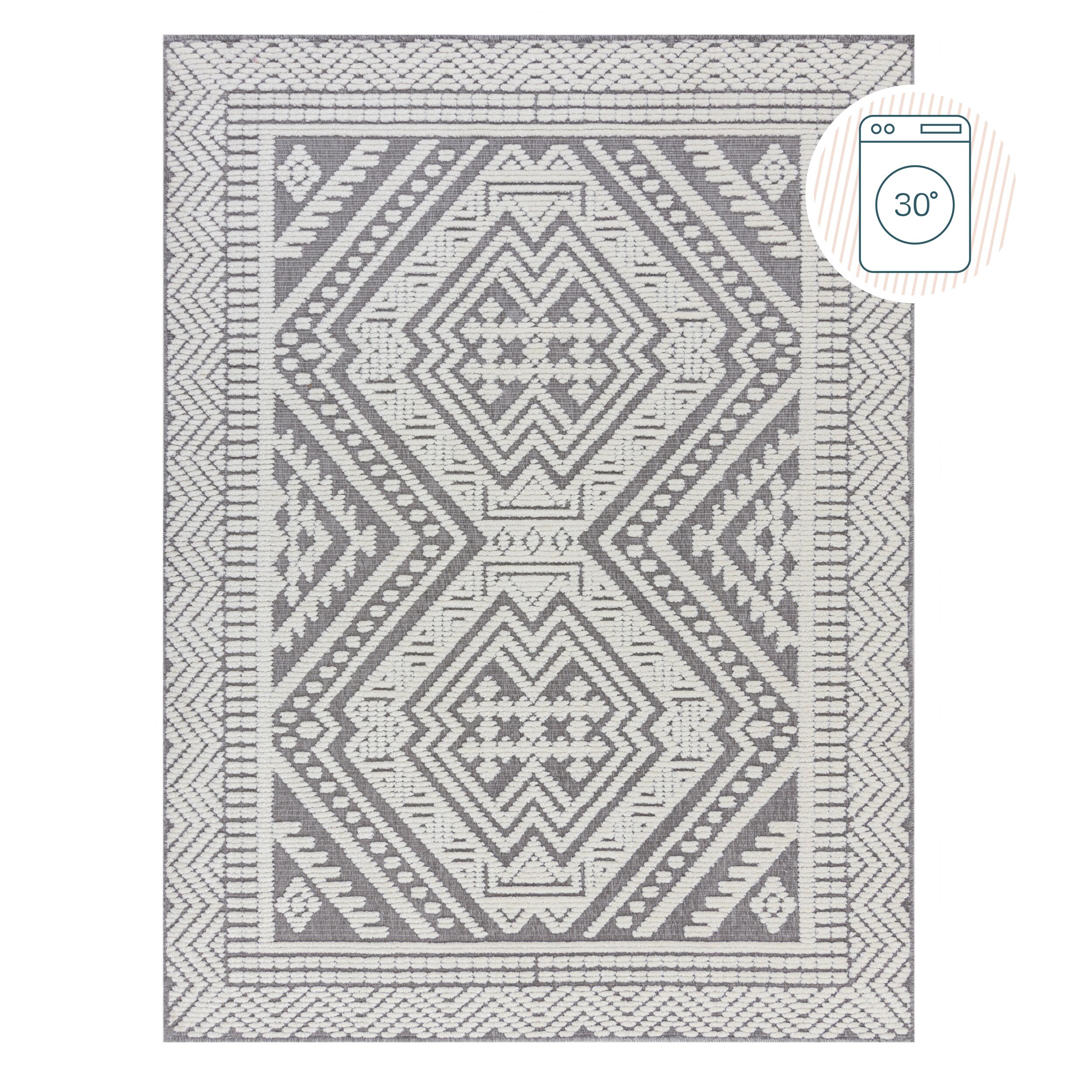 flair-rugs-jaipur-global-waschbarer-teppich image 2