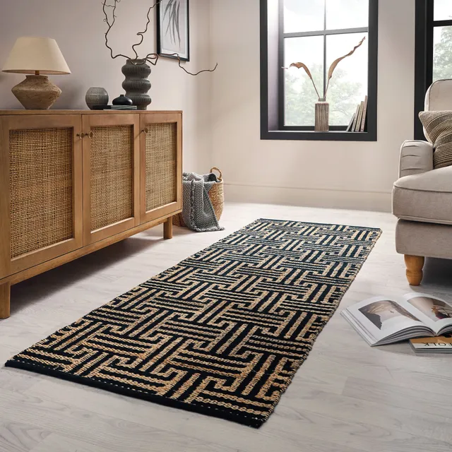 flair-rugs-meander-jute-mix-geometrie-l-ufer image 1