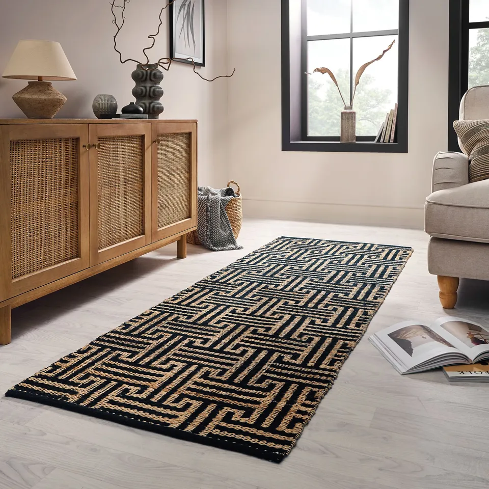 flair-rugs-meander-jute-mix-geometrie-l-ufer image 1